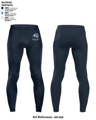 Compression Leggings, Indian River Wolves, Wrestling, Teamtime, Team time, sublimation, custom sports apparel, team uniforms, spirit wear, spiritwear, sports uniforms, custom shirts, team store, custom team store, fundraiser sports, apparel fundraiser