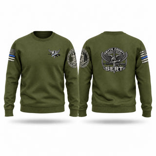 Crew Neck Sweatshirt, Smyth County Sheriff’s Office S.E.R.T., Police, Teamtime, Team time, sublimation, custom sports apparel, team uniforms, spirit wear, spiritwear, sports uniforms, custom shirts, team store, custom team store, fundraiser sports, apparel fundraiser