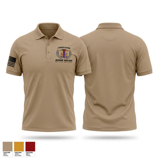 Short Sleeve Performance Polo, Consolidated Bomb Squad, Police, Teamtime, Team time, sublimation, custom sports apparel, team uniforms, spirit wear, spiritwear, sports uniforms, custom shirts, team store, custom team store, fundraiser sports, apparel fundraiser