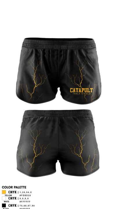 Catapult Track & Field 10273949 Women's Shorts - 1
