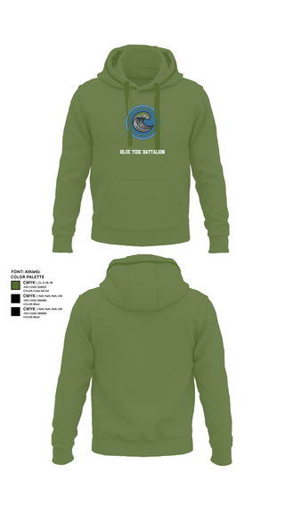 Hoodie, Blue Tide Battalion, , Teamtime, Team time, sublimation, custom sports apparel, team uniforms, spirit wear, spiritwear, sports uniforms, custom shirts, team store, custom team store, fundraiser sports, apparel fundraiser