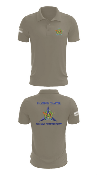 Short Sleeve Performance Polo, Fort Hood Sergeant Audie Murphy Club, Army, Teamtime, Team time, sublimation, custom sports apparel, team uniforms, spirit wear, spiritwear, sports uniforms, custom shirts, team store, custom team store, fundraiser sports, apparel fundraiser