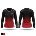 Spanish Fort Toros 74709600 Women's Long Sleeve V-neck Shirt - 1