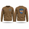 Surfside Beach Tx, Police Crew Neck Sweatshirt - 1