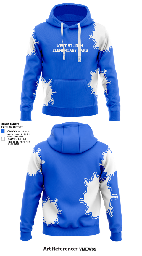 Hoodie, West St John Elementary Rams, Softball, Teamtime, Team time, sublimation, custom sports apparel, team uniforms, spirit wear, spiritwear, sports uniforms, custom shirts, team store, custom team store, fundraiser sports, apparel fundraiser