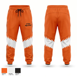 Sweatpants, El Paso High School, Tennis, Teamtime, Team time, sublimation, custom sports apparel, team uniforms, spirit wear, spiritwear, sports uniforms, custom shirts, team store, custom team store, fundraiser sports, apparel fundraiser
