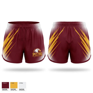 Womens Shorts, Pettus Eagles, , Teamtime, Team time, sublimation, custom sports apparel, team uniforms, spirit wear, spiritwear, sports uniforms, custom shirts, team store, custom team store, fundraiser sports, apparel fundraiser