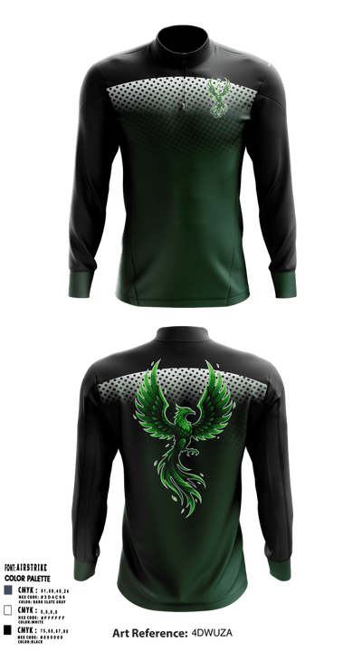 Spruce Mountain middle school 83633218 Quarter Zip Jacket - 2