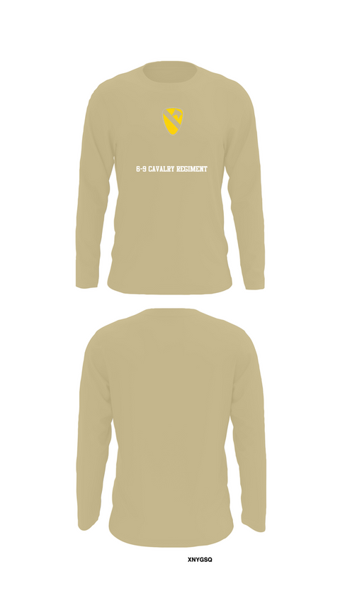 Long Sleeve Performance Shirt, 6-9 Cavalry Regiment, , Teamtime, Team time, sublimation, custom sports apparel, team uniforms, spirit wear, spiritwear, sports uniforms, custom shirts, team store, custom team store, fundraiser sports, apparel fundraiser
