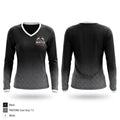 Mid South Mafia Women's Long Sleeve V-neck Shirt - 1