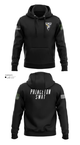 Hoodie, Princeton SWAT, Police, Teamtime, Team time, sublimation, custom sports apparel, team uniforms, spirit wear, spiritwear, sports uniforms, custom shirts, team store, custom team store, fundraiser sports, apparel fundraiser