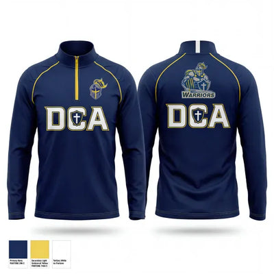 Danville Christian Academy 97228548 Quarter Zip Jacket - 1