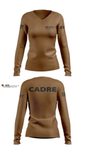 96 SFS Training Section 31188225 Women's Long Sleeve V-neck Shirt - 3