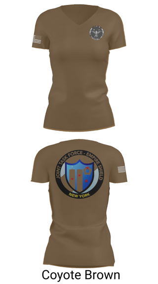 Womens Short Sleeve Vneck Shirt, Empire Shield, , Teamtime, Team time, sublimation, custom sports apparel, team uniforms, spirit wear, spiritwear, sports uniforms, custom shirts, team store, custom team store, fundraiser sports, apparel fundraiser