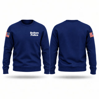 Crew Neck Sweatshirt, Bolton Police, Police, Teamtime, Team time, sublimation, custom sports apparel, team uniforms, spirit wear, spiritwear, sports uniforms, custom shirts, team store, custom team store, fundraiser sports, apparel fundraiser