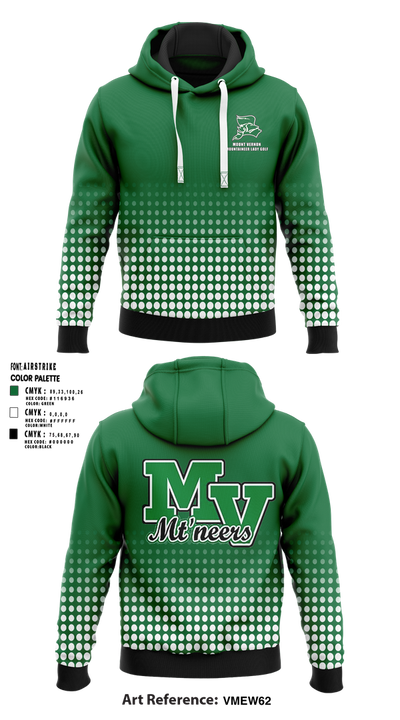 Mount Vernon Mountaineer Lady Golf Hoodie - 2