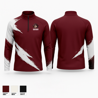 Quarter Zip Jacket, Pulaski County Cross Country, Cross Country, Teamtime, Team time, sublimation, custom sports apparel, team uniforms, spirit wear, spiritwear, sports uniforms, custom shirts, team store, custom team store, fundraiser sports, apparel fundraiser