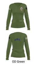 Eagle Police Department 40454733 Women's Long Sleeve V-neck Shirt - 54