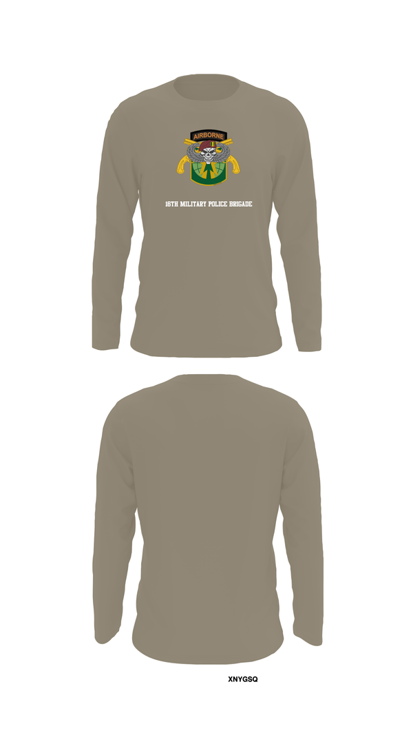Long Sleeve Performance Shirt, 16th Military Police Brigade, , Teamtime, Team time, sublimation, custom sports apparel, team uniforms, spirit wear, spiritwear, sports uniforms, custom shirts, team store, custom team store, fundraiser sports, apparel fundraiser
