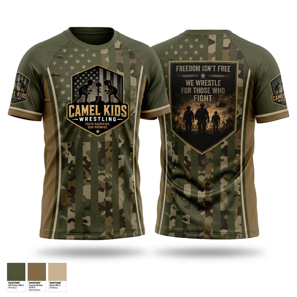 Football Jersey, Camel kids 2026, Wrestling, Teamtime, Team time, sublimation, custom sports apparel, team uniforms, spirit wear, spiritwear, sports uniforms, custom shirts, team store, custom team store, fundraiser sports, apparel fundraiser