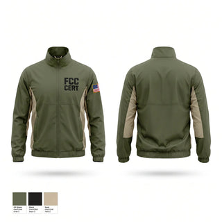 Windbreaker, FCC CERT, Police, Teamtime, Team time, sublimation, custom sports apparel, team uniforms, spirit wear, spiritwear, sports uniforms, custom shirts, team store, custom team store, fundraiser sports, apparel fundraiser