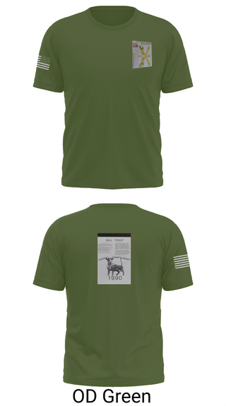 Short Sleeve Performance Shirt, 2nd Armored Cavalry Regiment, , Teamtime, Team time, sublimation, custom sports apparel, team uniforms, spirit wear, spiritwear, sports uniforms, custom shirts, team store, custom team store, fundraiser sports, apparel fundraiser