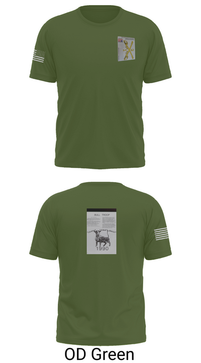 2nd Armored Cavalry Regiment 7857007 Short Sleeve Performance Shirt - 56