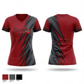 Boro braves 69160863 Women's Short Sleeve V-neck Shirt - 1