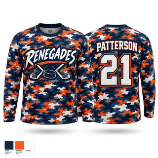 Crew Neck Sweatshirt, Renegades, Ice Hockey, Teamtime, Team time, sublimation, custom sports apparel, team uniforms, spirit wear, spiritwear, sports uniforms, custom shirts, team store, custom team store, fundraiser sports, apparel fundraiser