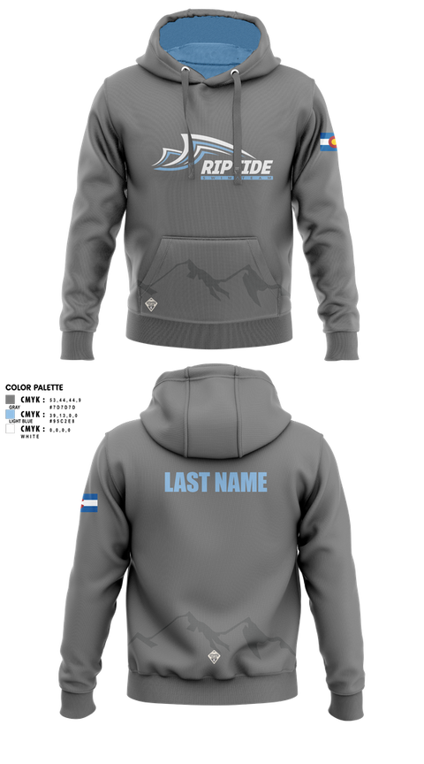 Hoodie, Riptide Swim Team, Swimming, Teamtime, Team time, sublimation, custom sports apparel, team uniforms, spirit wear, spiritwear, sports uniforms, custom shirts, team store, custom team store, fundraiser sports, apparel fundraiser
