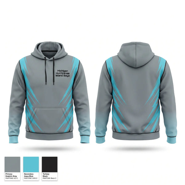 Hoodie, Michigan Hurricanes (Island Boyz, , Teamtime, Team time, sublimation, custom sports apparel, team uniforms, spirit wear, spiritwear, sports uniforms, custom shirts, team store, custom team store, fundraiser sports, apparel fundraiser