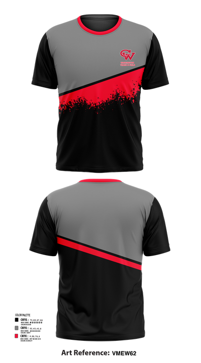 Washington Track & Field 76094298 Short Sleeve Performance Shirt - 11