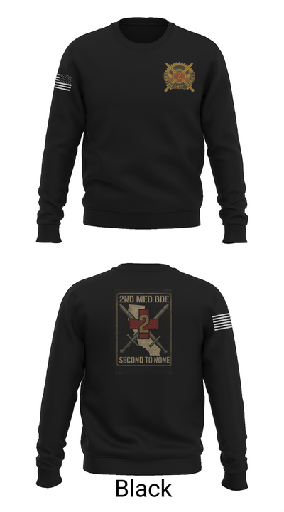 2nd Medical Brigade 60823726 Crew Neck Sweatshirt - 25