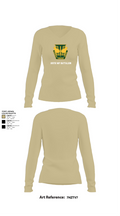165th MP Battalion 62240089 Women's Long Sleeve V-neck Shirt - 78