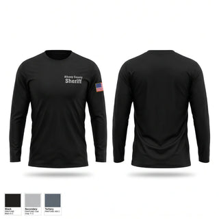 Long Sleeve Performance Shirt, Albany County Sheriff, Police, Teamtime, Team time, sublimation, custom sports apparel, team uniforms, spirit wear, spiritwear, sports uniforms, custom shirts, team store, custom team store, fundraiser sports, apparel fundraiser