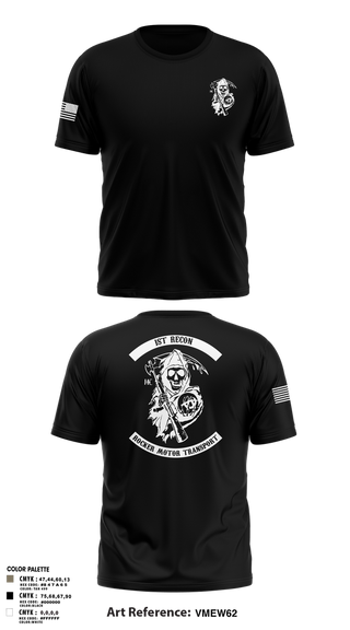 Old School Cotton Feel Shirt, 1st Recon, Marines, Teamtime, Team time, sublimation, custom sports apparel, team uniforms, spirit wear, spiritwear, sports uniforms, custom shirts, team store, custom team store, fundraiser sports, apparel fundraiser