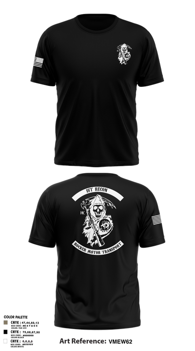 1st Recon 45718444 Old School Cotton Feel Shirt - 3