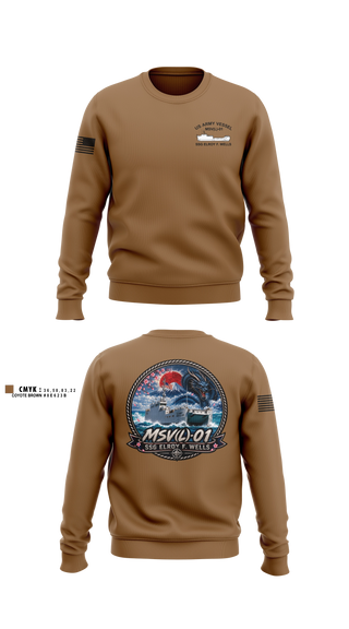 Crew Neck Sweatshirt, MSV(L) 01, Army, Teamtime, Team time, sublimation, custom sports apparel, team uniforms, spirit wear, spiritwear, sports uniforms, custom shirts, team store, custom team store, fundraiser sports, apparel fundraiser