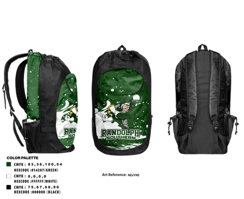 Gear Bag, Randolph Southern Senior High School, Spirit Store, Teamtime, Team time, sublimation, custom sports apparel, team uniforms, spirit wear, spiritwear, sports uniforms, custom shirts, team store, custom team store, fundraiser sports, apparel fundraiser