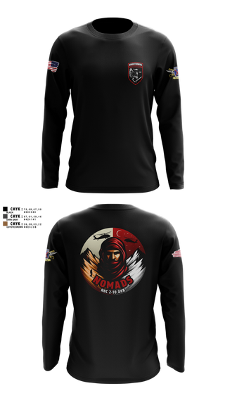 Long Sleeve Performance Shirt, 2-10 AHB Knighthawks, Spirit Store, Teamtime, Team time, sublimation, custom sports apparel, team uniforms, spirit wear, spiritwear, sports uniforms, custom shirts, team store, custom team store, fundraiser sports, apparel fundraiser