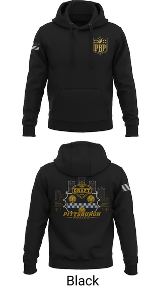 Hoodie, Pittsburgh Police NFL Draft 2026, Police, Teamtime, Team time, sublimation, custom sports apparel, team uniforms, spirit wear, spiritwear, sports uniforms, custom shirts, team store, custom team store, fundraiser sports, apparel fundraiser