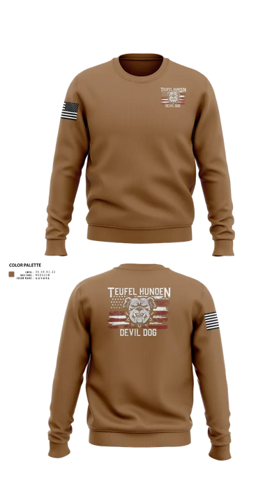 Kilo co. 3rd Btn 9th Marines 1620467 Crew Neck Sweatshirt - 21
