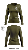 POLICE 49544413 Women's Long Sleeve V-neck Shirt - 1