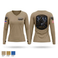 Robocop UAS UT Women's Long Sleeve V-neck Shirt - 1