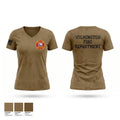 166 Civil Engineer Women's Short Sleeve V-neck Shirt - 1