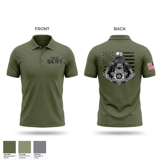 Short Sleeve Performance Polo, DELTA SERT, Police, Teamtime, Team time, sublimation, custom sports apparel, team uniforms, spirit wear, spiritwear, sports uniforms, custom shirts, team store, custom team store, fundraiser sports, apparel fundraiser