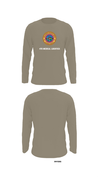 Long Sleeve Performance Shirt, 4th Medical Logistics, Marines, Teamtime, Team time, sublimation, custom sports apparel, team uniforms, spirit wear, spiritwear, sports uniforms, custom shirts, team store, custom team store, fundraiser sports, apparel fundraiser