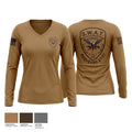 Maumelle Police Department SWAT Women's Long Sleeve V-neck Shirt - 1