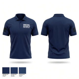 Short Sleeve Performance Polo, DREXEL HEIGHTS  FIRE DISTRICT, Fire Department, Teamtime, Team time, sublimation, custom sports apparel, team uniforms, spirit wear, spiritwear, sports uniforms, custom shirts, team store, custom team store, fundraiser sports, apparel fundraiser