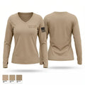 Freestone County Sheriff's Office 37307736 Women's Long Sleeve V-neck Shirt - 1